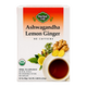 Organic Ashwagandha Lemon Ginger Tea — Ayurvedic Blend