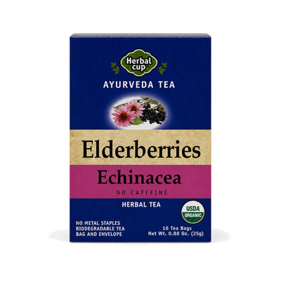 Elderberries Echinacea Tea — single box