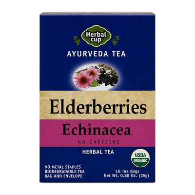 Elderberries Echinacea Tea — single box