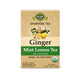 Ginger Mint Lemon Tea — Ayurveda