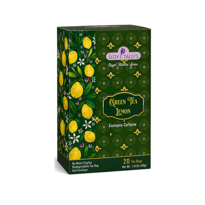 Lemon Green Tea — Lady Tally's Royal Teatime — single box
