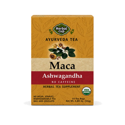 Organic Maca Ashwagandha Tea — single box