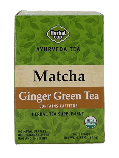 Matcha Ginger Green Tea — Ayurveda