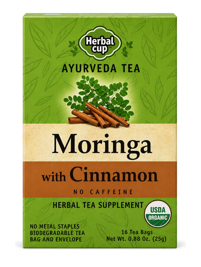 Moringa Cinnamon Tea — Ayurveda — product photo