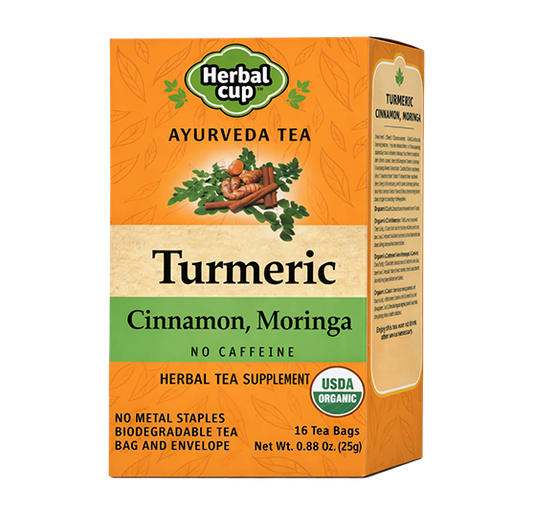 Cinnamon Moringa tea box