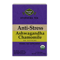 Organic Anti-Stress Ashwagandha Tea – Ayurvedic Blend with Chamomile & Tulsi — single box