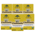 Organic Chamomile Tea — Caffeine-Free Herbal Tea — 6-box pack