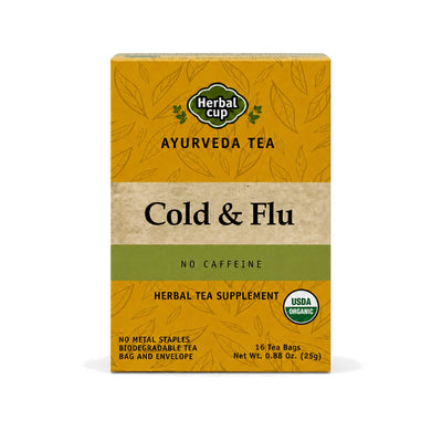 Ayurveda Tea for Cold & Flu — single box