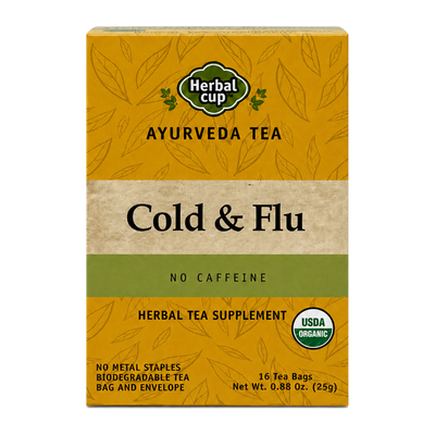 Ayurveda Tea for Cold & Flu — single box