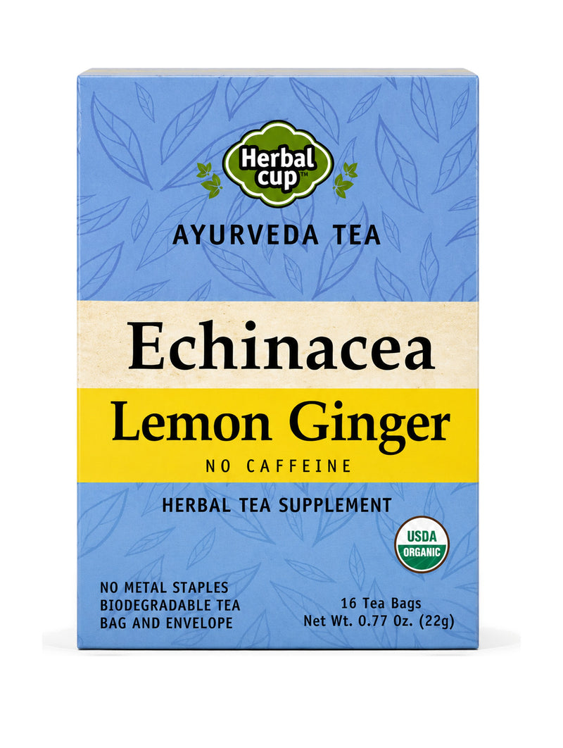 Echinacea Lemon Ginger Tea — Ayurveda — product photo
