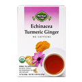 Organic Echinacea Turmeric Ginger Tea — Ayurvedic Blend with Tulsi — single box