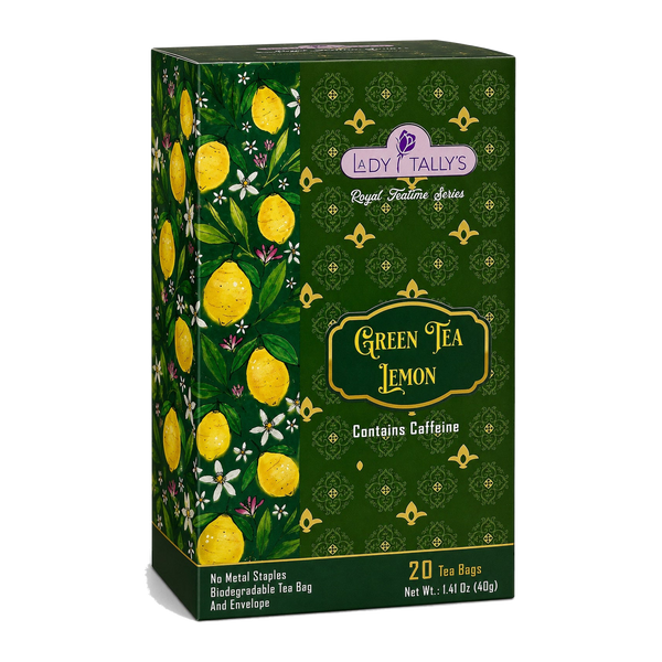Lemon Green Tea — Lady Tally's Royal Teatime — single box