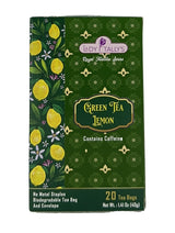 Lady Tally's Green Tea Lemon — Royal Teatime