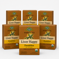 Organic Liver Happy Dandelion Tea — Ayurvedic Blend — 6 pack