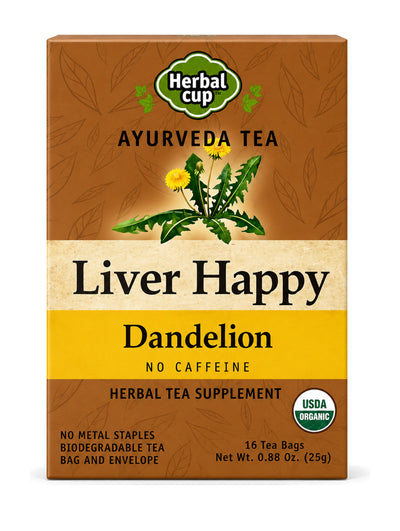 Liver Happy Dandelion Tea — Ayurveda — product photo