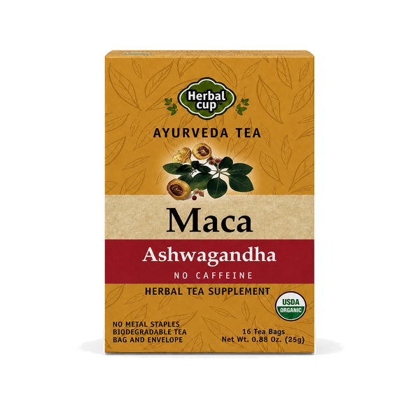 Organic Maca Ashwagandha Tea — single box