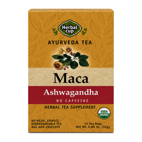 Organic Maca Ashwagandha Tea — single box