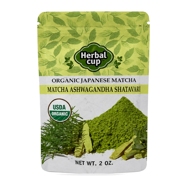 Matcha Powder Organic Ashwagandha Shatavari Tea — single box