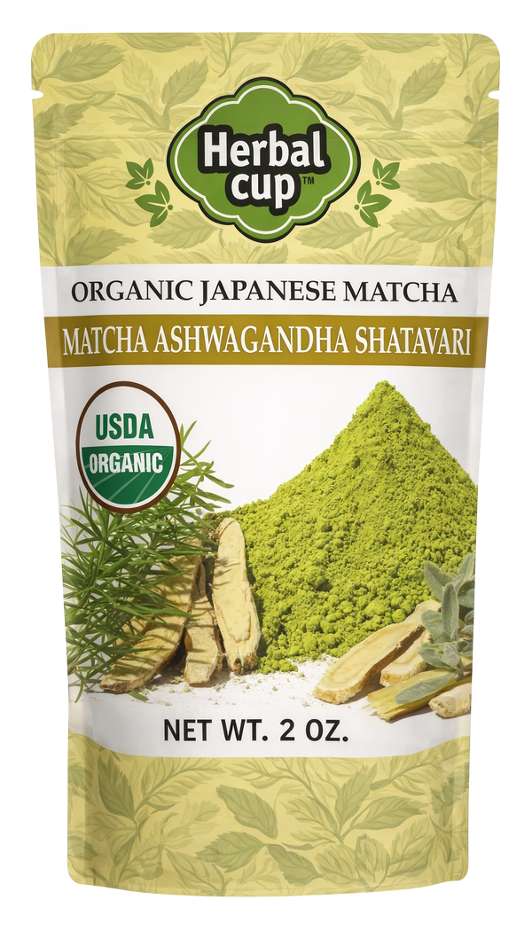 Matcha Ashwagandha Shatavari