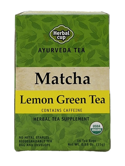 Matcha Lemon Green Tea — Ayurveda