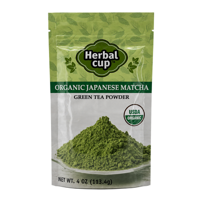 Organic Matcha Green Tea Powder – Premium Japanese (4 oz) — single box
