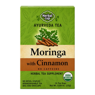 Moringa Cinnamon Tea — Ayurveda — single box