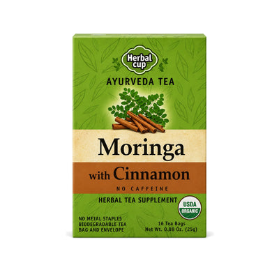 Moringa Cinnamon Tea — Ayurveda — single box