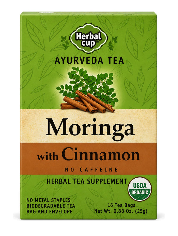 Moringa Cinnamon Tea — Ayurveda — product photo