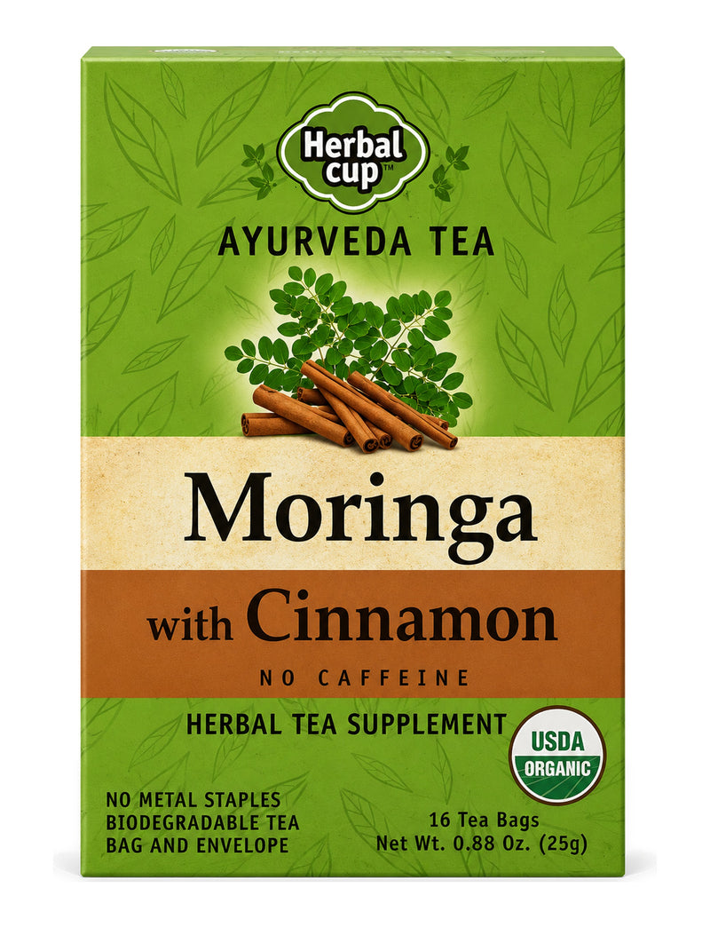 Moringa Cinnamon Tea — Ayurveda — product photo