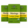 Moringa Lemon Ginger Tea — Ayurveda — 3 pack