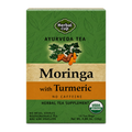 Organic Moringa Turmeric Tea – Ayurvedic Blend with Hibiscus & Licorice — single box