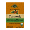 Turmeric Cinnamon Moringa Tea – Organic Ayurvedic Blend — single box
