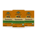Turmeric Cinnamon Moringa Tea – Organic Ayurvedic Blend — 3-box pack