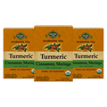 Turmeric Cinnamon Moringa Tea – Organic Ayurvedic Blend — 3-box pack