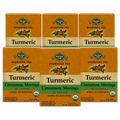 Turmeric Cinnamon Moringa Tea – Organic Ayurvedic Blend — 6-box pack