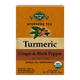 Turmeric Ginger & Black Pepper Tea – Organic Ayurvedic Blend