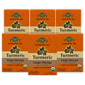 Turmeric Ginger Moringa Organic Tea — 6-box pack