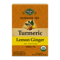Turmeric Lemon Ginger Organic Tea — single box